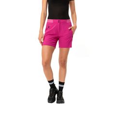 Rückansicht von VAUDE Women's Scopi LW Shorts II Funktionshose Damen rich pink