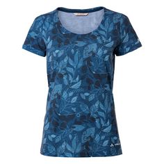 VAUDE Women's Skomer AOP T-Shirt T-Shirt Damen ultramarine