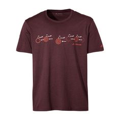VAUDE Men's Cyclist T-Shirt V T-Shirt Herren dark oak