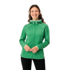 Rückansicht von VAUDE Women's Skomer Hiking Jacket Outdoorjacke Damen apple green