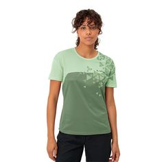 Rückansicht von VAUDE Women's Moab T-Shirt VI T-Shirt Damen willow green