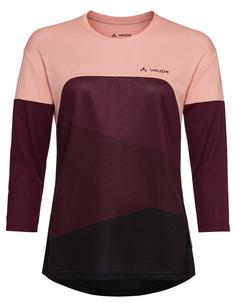 VAUDE Women's Moab LS T-Shirt V T-Shirt Damen soft rose