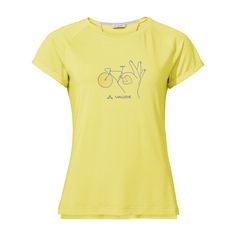 VAUDE Women's Cyclist 2 T-Shirt T-Shirt Damen mimosa