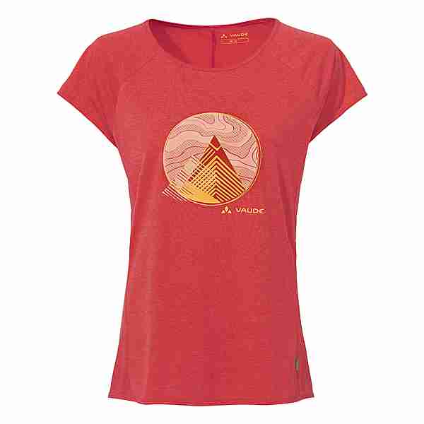 VAUDE Women's Tekoa T-Shirt II T-Shirt Damen flame uni