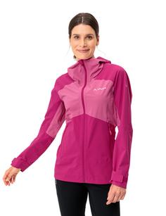 Rückansicht von VAUDE Women's Simony 2,5L Jacket IV Outdoorjacke Damen rich pink
