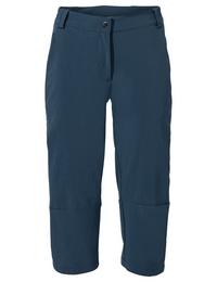 VAUDE Women's Yaras 3/4 Pants Funktionshose Damen - dark sea