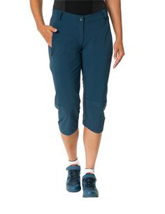 Rückansicht von VAUDE Women's Yaras 3/4 Pants Funktionshose Damen dark sea