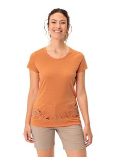 Rückansicht von VAUDE Women's Skomer Print T-Shirt II T-Shirt Damen sweet orange