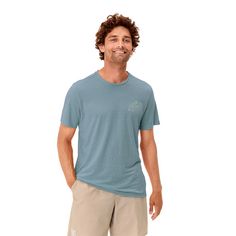Rückansicht von VAUDE Men's Redmont T-Shirt II T-Shirt Herren nordic blue