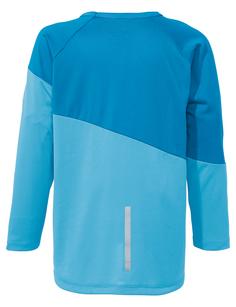 Rückansicht von VAUDE Kids Moab LS T-Shirt Longshirt Kinder icicle