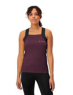 Rückansicht von VAUDE Women's Matera Top Tanktop Damen cassis uni