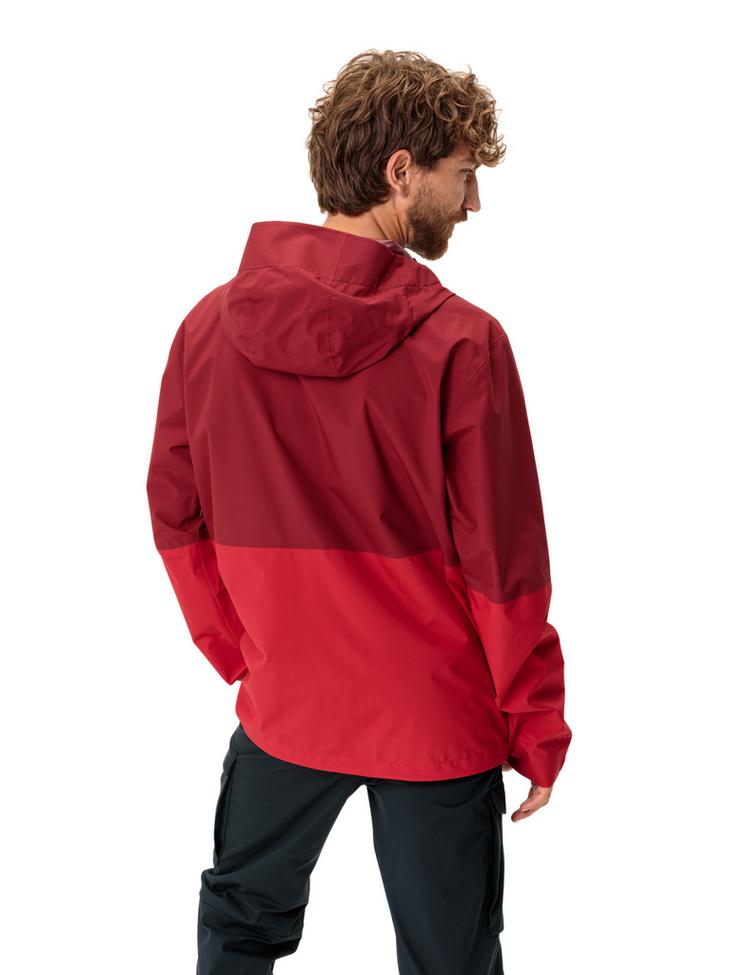 VAUDE VAUDE Men's Neyland 2.5L Jacket Outdoorjacke Herren - carmine - 1 | SportScheck