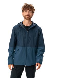 Rückansicht von VAUDE Men's Neyland 2.5L Jacket Outdoorjacke Herren dark sea