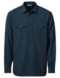 VAUDE Men's Rosemoor LS Shirt II Funktionsbluse Herren - dark sea uni