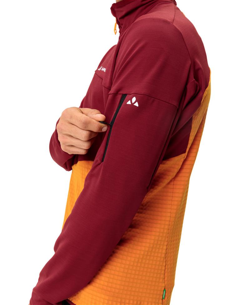 VAUDE VAUDE Men's Scopi Fleece Jacket Outdoorjacke Herren - carmine - 0 | SportScheck