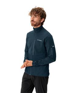 Rückansicht von VAUDE Men's Scopi Fleece Jacket Outdoorjacke Herren dark sea uni