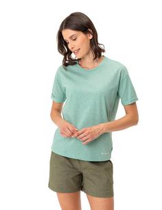 Rückansicht von VAUDE Women's Mineo Striped T-Shirt T-Shirt Damen jade