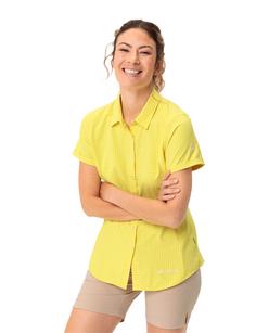 Rückansicht von VAUDE Women's Seiland Shirt III Funktionsbluse Damen sunbeam