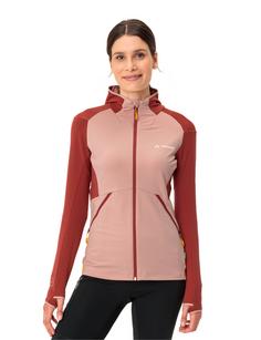 Rückansicht von VAUDE Women's Scopi Fleece Jacket Outdoorjacke Damen soft rose