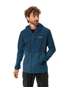 Rückansicht von VAUDE Men's Tekoa Jacket Outdoorjacke Herren baltic sea