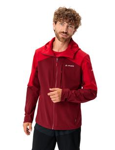 Rückansicht von VAUDE Men's Elope Wind Jacket Outdoorjacke Herren carmine