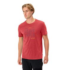 Rückansicht von VAUDE Men's Tekoa T-Shirt III T-Shirt Herren red
