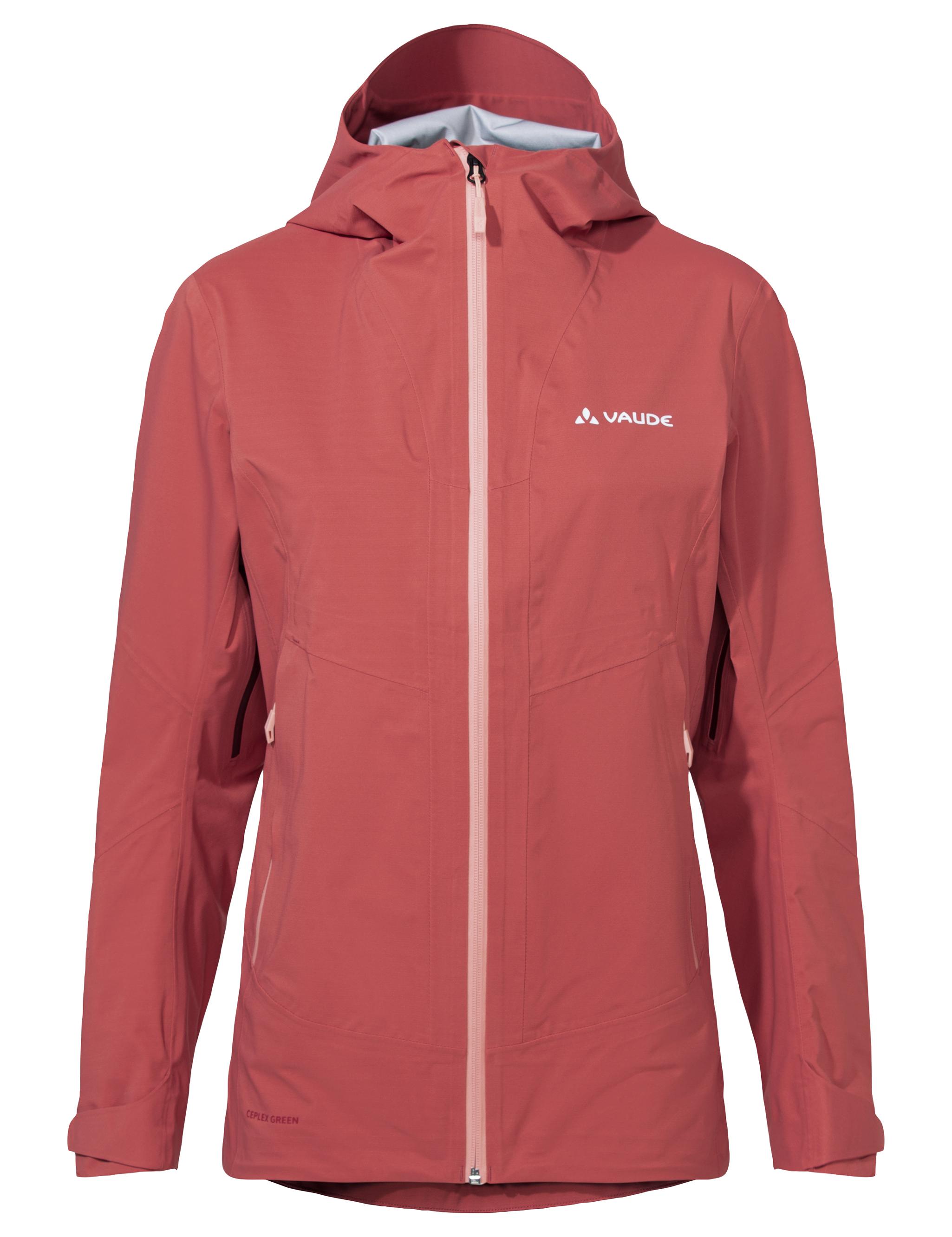 VAUDE Women's Croz 3L Jacket III Outdoorjacke Damen brick im