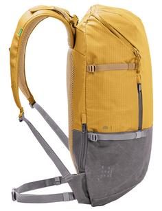 Rückansicht von VAUDE CityGo 30 II Trekkingrucksack burnt yellow