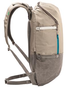 Rückansicht von VAUDE CityGo 30 II Trekkingrucksack linen