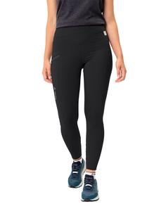 Rückansicht von VAUDE Women's Essential Tights Funktionshose Damen black
