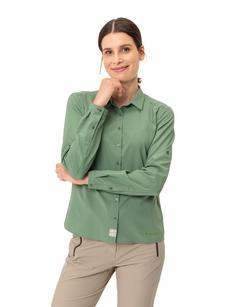 Rückansicht von VAUDE Women's Rosemoor LS Shirt IV Funktionsbluse Damen willow green