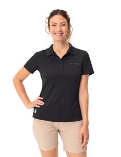 Rückansicht von VAUDE Women's Essential Polo Shirt T-Shirt Damen black