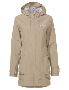 VAUDE Women's Skomer Parka II Outdoorjacke Damen linen