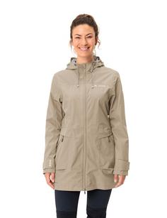 Rückansicht von VAUDE Women's Skomer Parka II Outdoorjacke Damen linen