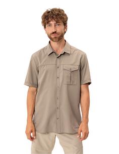 Rückansicht von VAUDE Men's Rosemoor Shirt II Funktionsbluse Herren linen uni