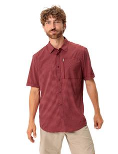 Rückansicht von VAUDE Men's Seiland Shirt IV Funktionsbluse Herren carmine