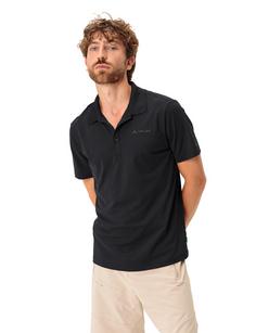 Rückansicht von VAUDE Men's Essential Polo Shirt T-Shirt Herren black