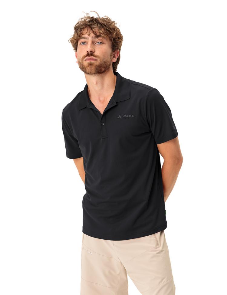 VAUDE VAUDE Men's Essential Polo Shirt T-Shirt Herren - black - 0 | SportScheck