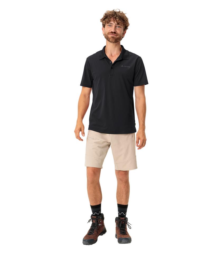 VAUDE VAUDE Men's Essential Polo Shirt T-Shirt Herren - black - 2 | SportScheck