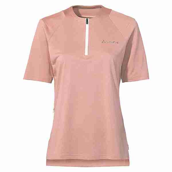 VAUDE Women's Tremalzo Q-Zip Shirt T-Shirt Damen soft rose