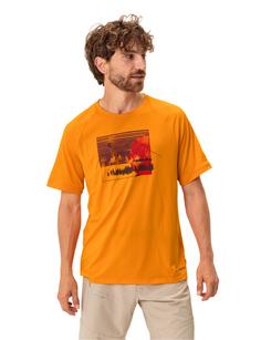 Rückansicht von VAUDE Men's Gleann T-Shirt II T-Shirt Herren kurkuma