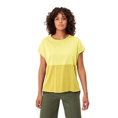 Rückansicht von VAUDE Women's Redmont T-Shirt III T-Shirt Damen mimosa