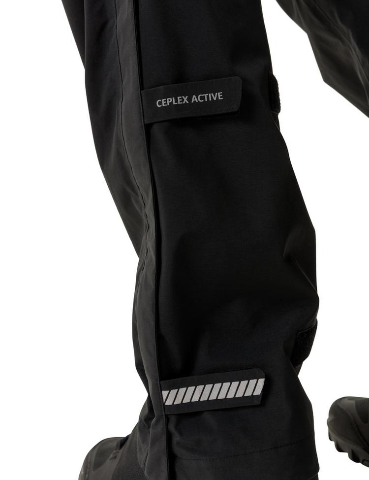 VAUDE VAUDE Men's Yaras Rain Zip Pants IV Funktionshose Herren - black - 0 | SportScheck