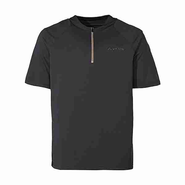 VAUDE Men's Tremalzo Q-Zip Shirt T-Shirt Herren phantom black