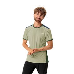 Rückansicht von VAUDE Men's Scopi T-Shirt IV T-Shirt Herren light olive