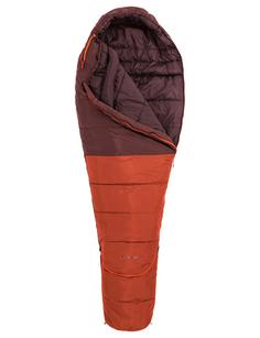 Rückansicht von VAUDE Kobel Adjust 500 II SYN Kunstfaserschlafsack dark cherry