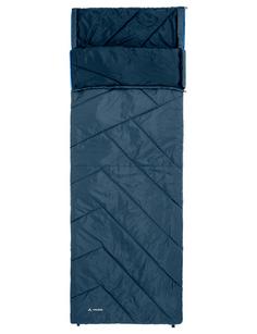 Rückansicht von VAUDE Navajo 500 II SYN Kunstfaserschlafsack baltic sea