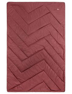 Rückansicht von VAUDE Plangge 400 II SYN Kunstfaserschlafsack dark cherry