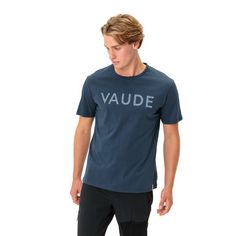 Rückansicht von VAUDE Men's Graphic Shirt T-Shirt Herren dark sea uni