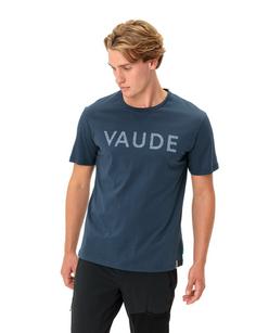 Rückansicht von VAUDE Men's Graphic Shirt T-Shirt Herren dark sea uni